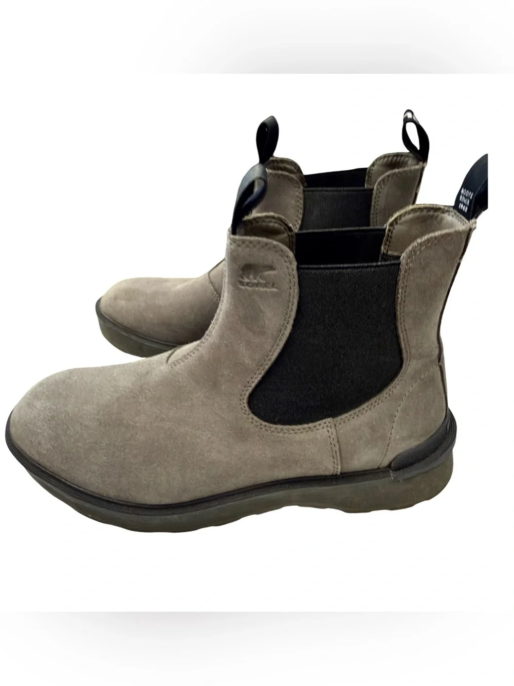 Sorel Men's Hi-Line Waterproof Chelsea Boots – Charcoal Grey Size 12